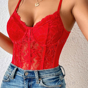 Body Bustier Rouge