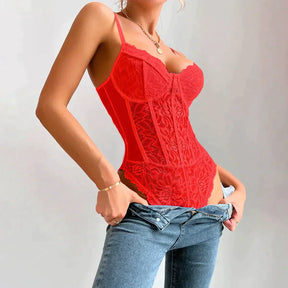 Body Bustier Rouge