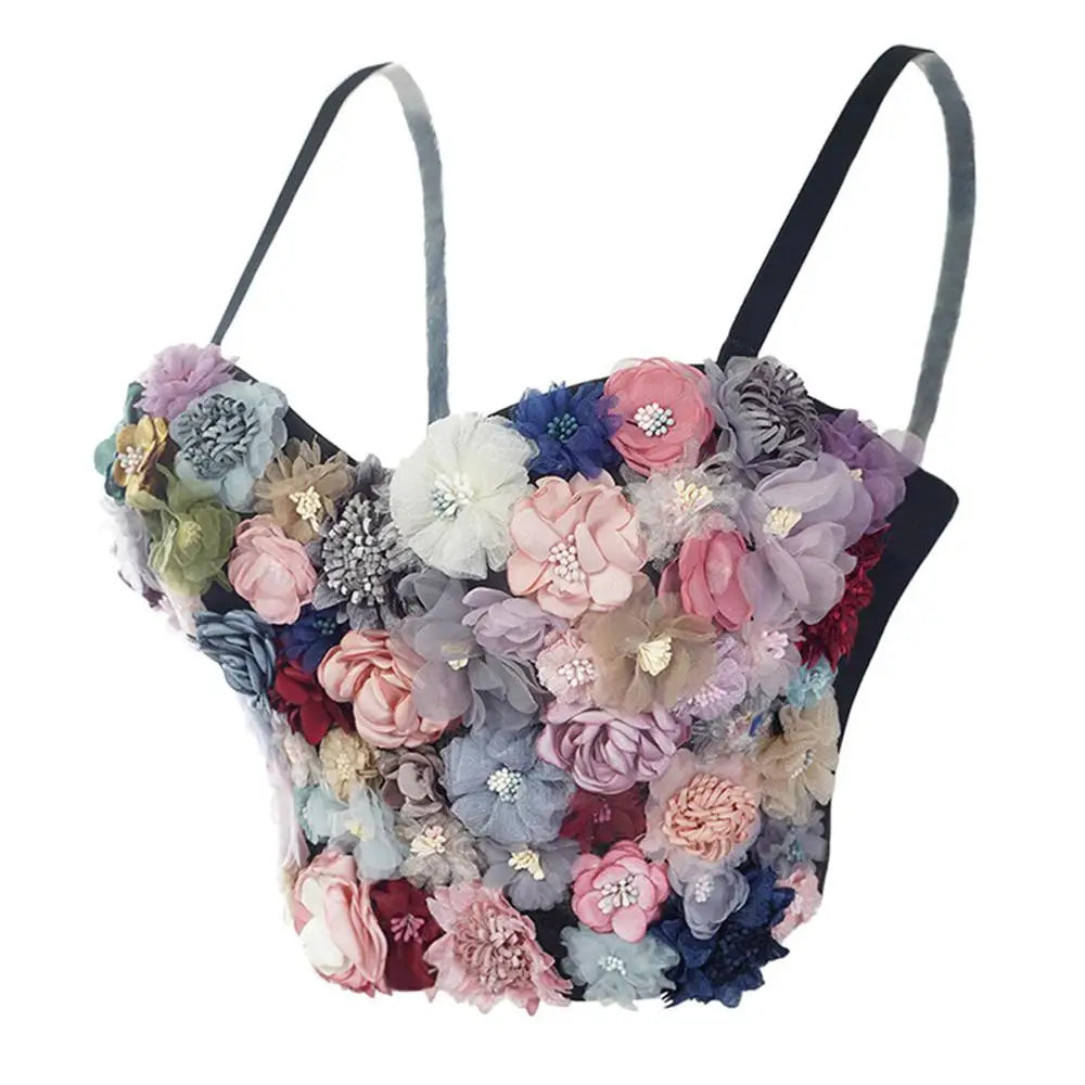 Corset Fleuri