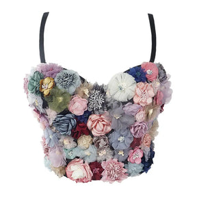 Corset Fleuri