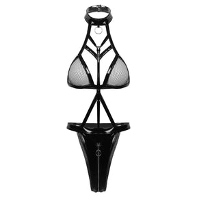 Ensemble Lingerie Cuir