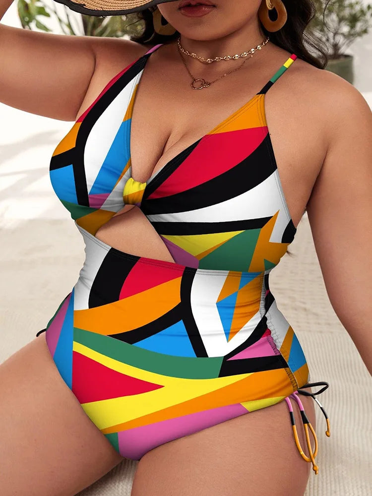 Maillot De Bain 1 Pièce Grande Taille