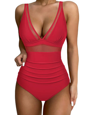 Maillot De Bain 1 Pièce Ventre Plat