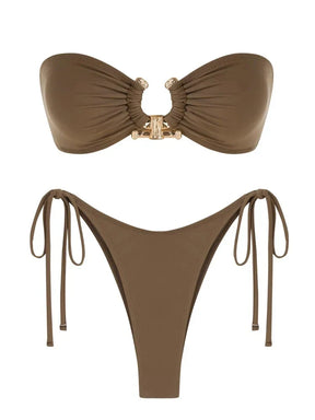 Maillot De Bain 2 Pièces Bandeau