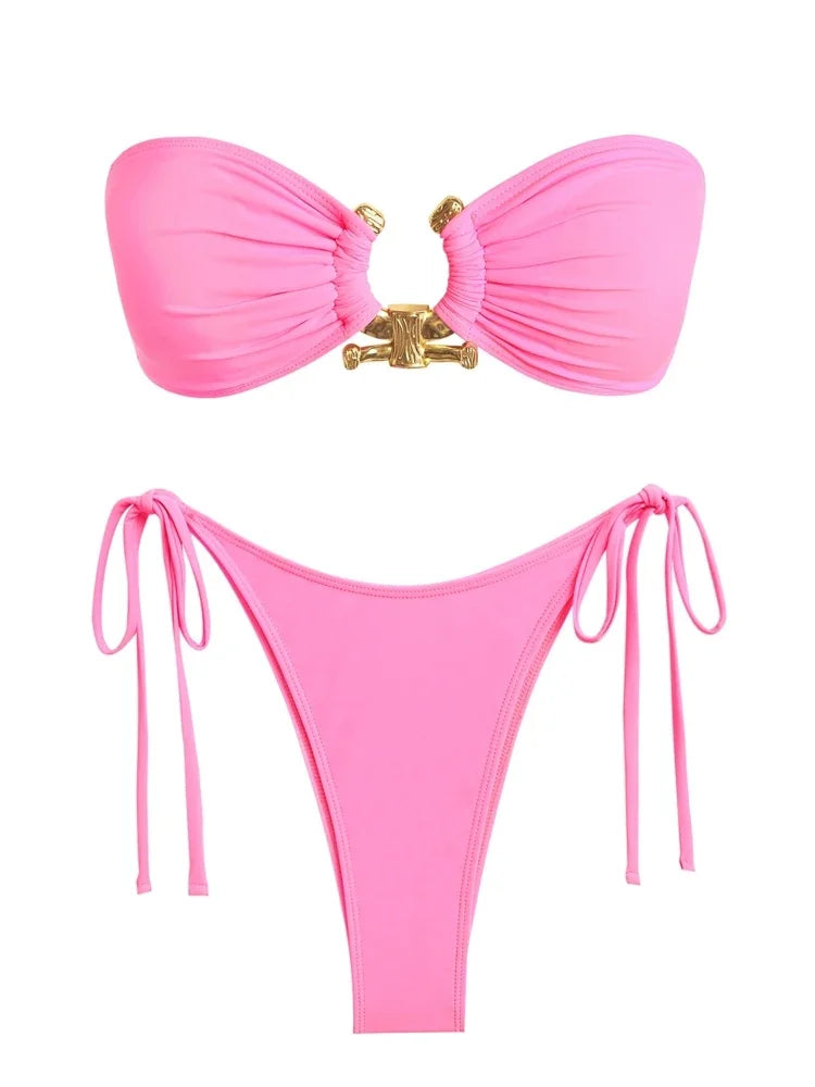 Maillot De Bain 2 Pièces Bandeau