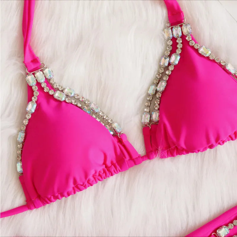 Maillot De Bain Strass