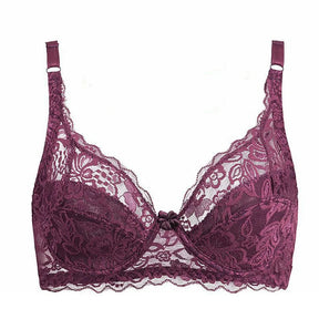 Soutien Gorge Bordeaux Dentelle