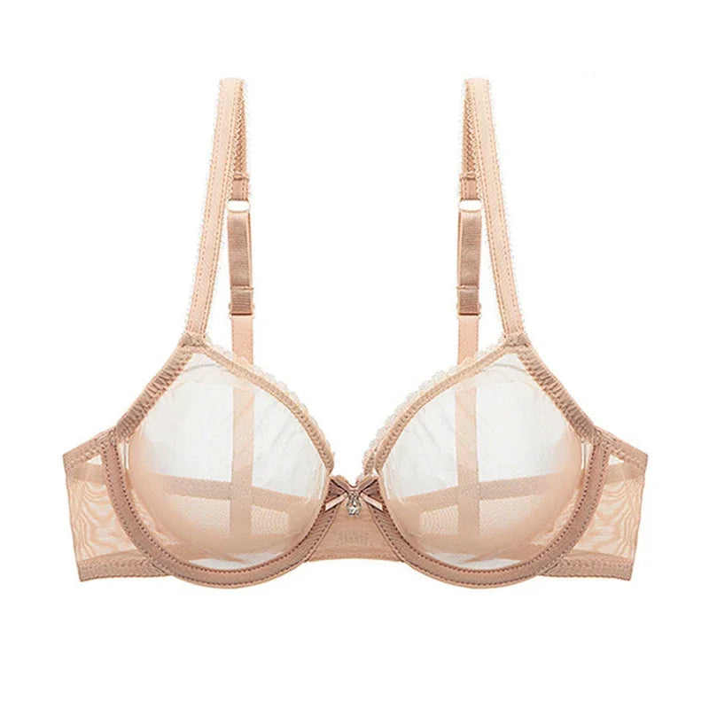 Soutien Gorge Transparent Beige