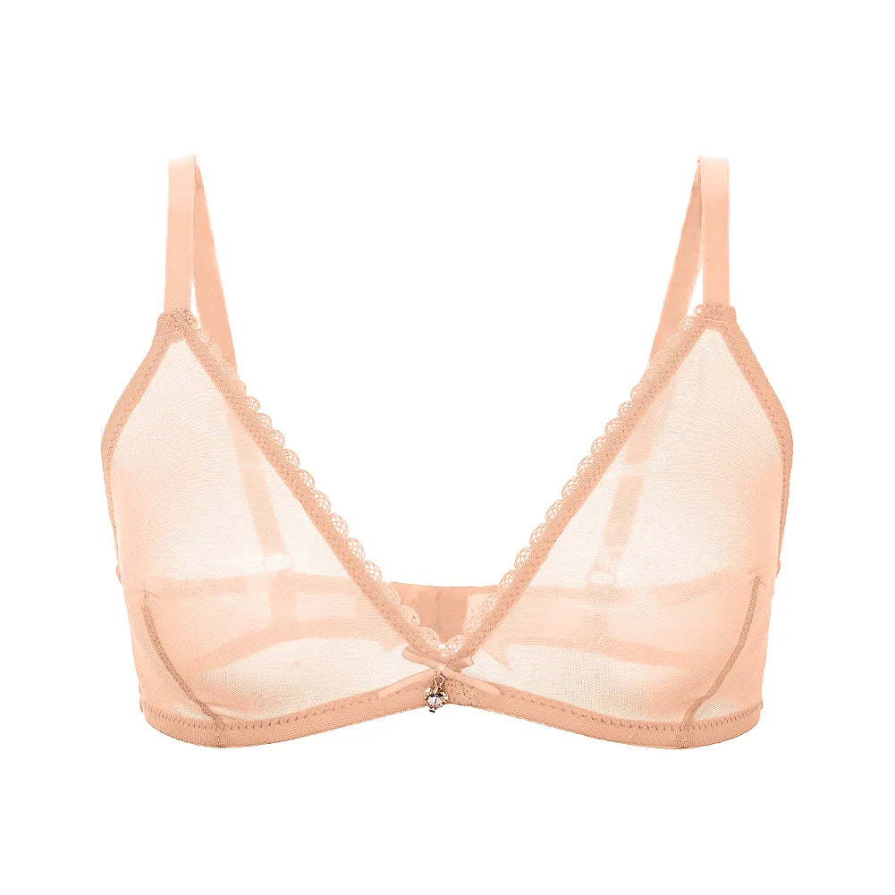 Soutien Gorge Triangle Tulle