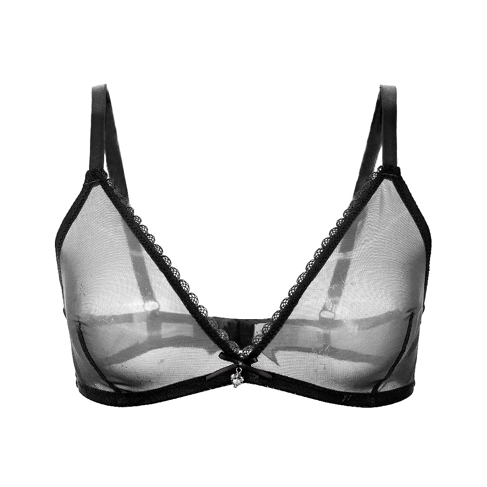 Soutien Gorge Triangle Tulle