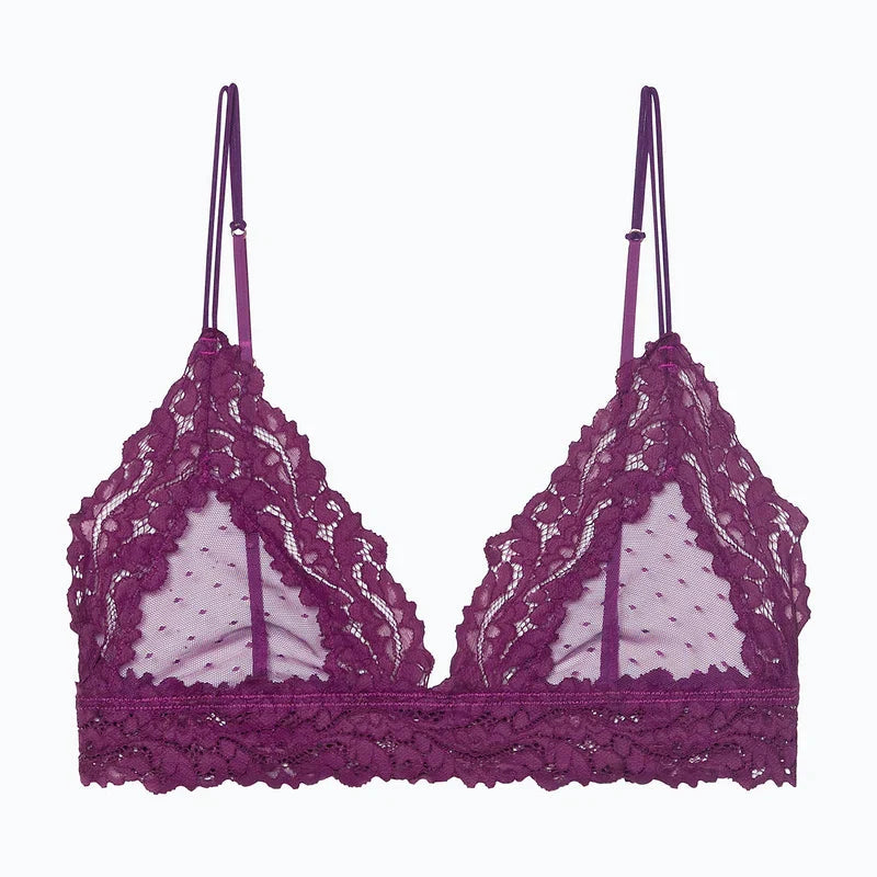 Soutien Gorge Violet Dentelle